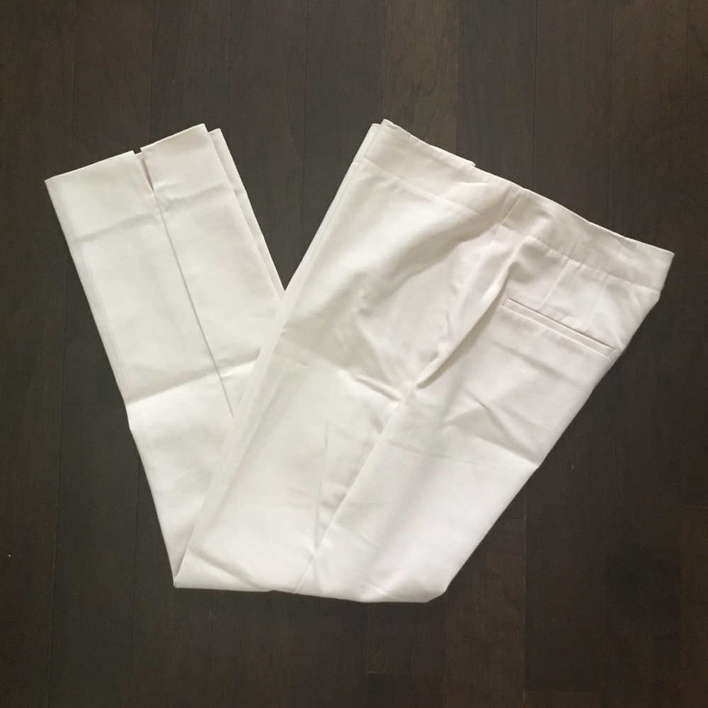 NWT CHICOS pale pink Smooth Stretch ankle pant Delicacy 0 4